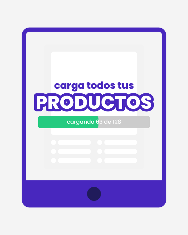 Cargamos tus productos a MercadoLibre