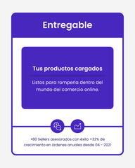 Cargamos tus productos a MercadoLibre